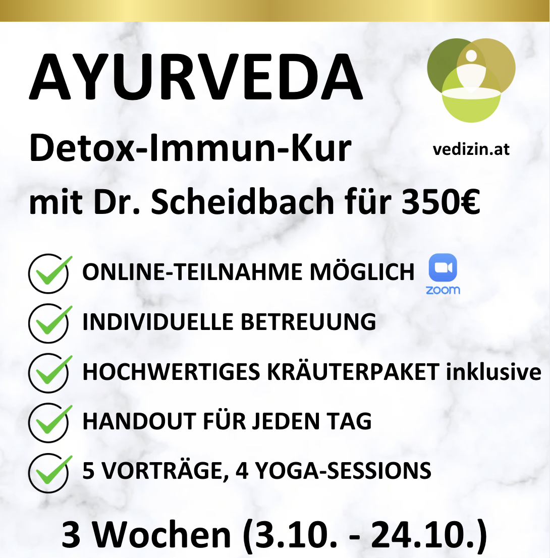Ayurveda Detox Kur für das Immunsystem
